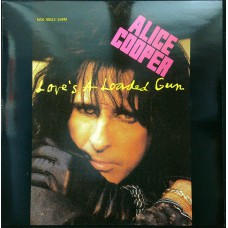 ALICE COOPER Love's A Loaded Gun +2 (Epic – 657438 6) Europe 199 12" EP (Classic Rock)